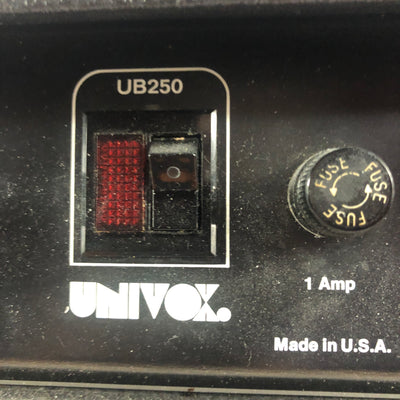 Univox UB250 Bass head & 115 Cabinet Bass Head