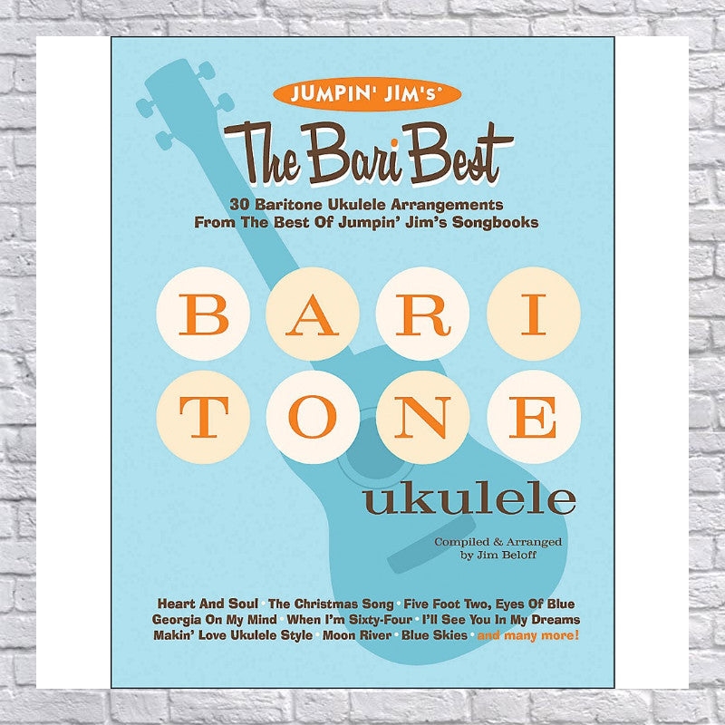 Hal Leonard Jumpin' Jim's The Bari Best 30 Baritone Ukulele Arrangements Songbook