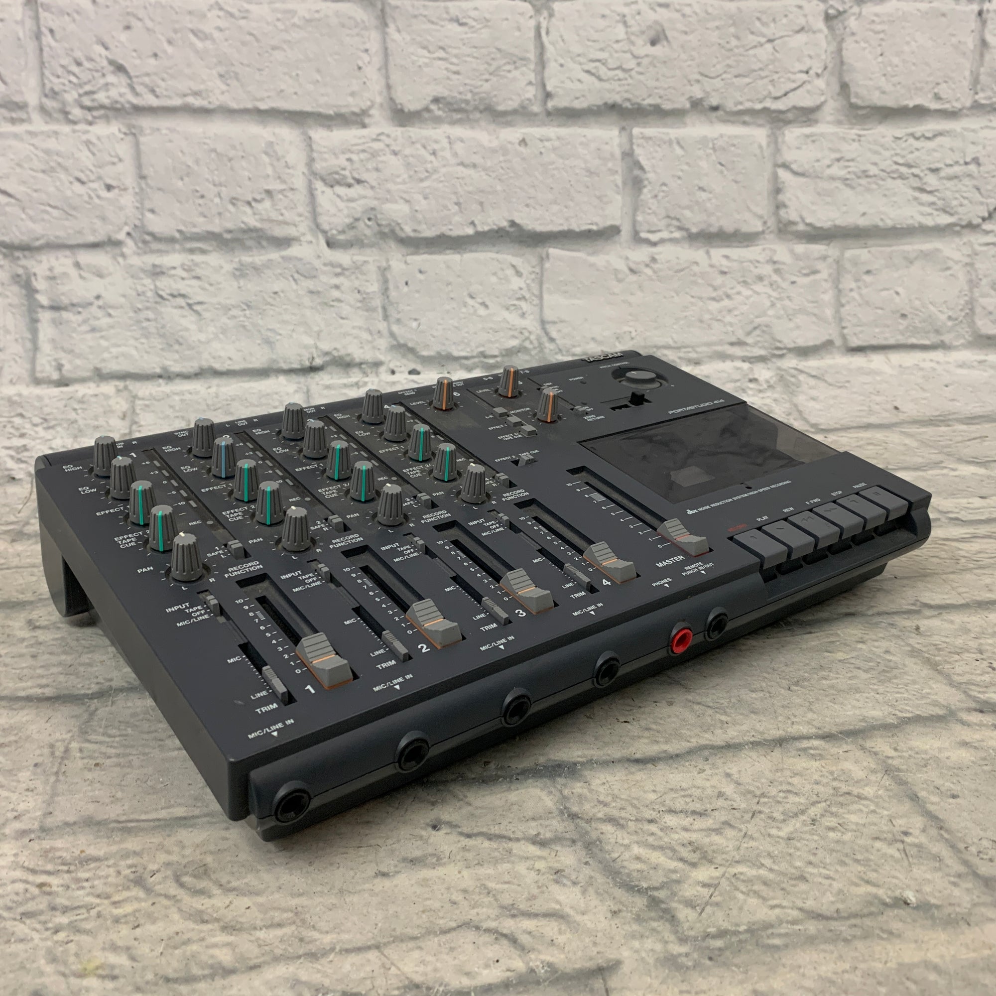Tascam Portastudio 414 4-Track Cassette Recorder w/ 2 Tapes