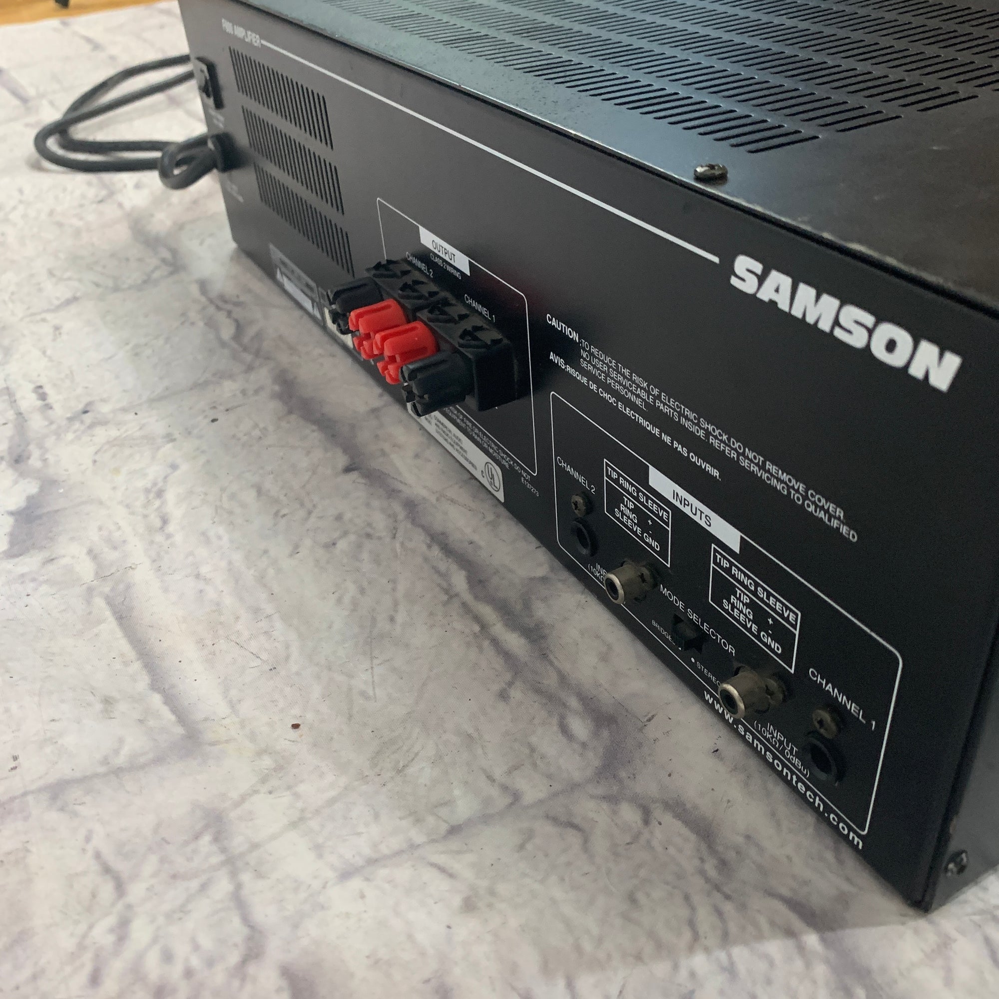 Samson F800 Power Amp