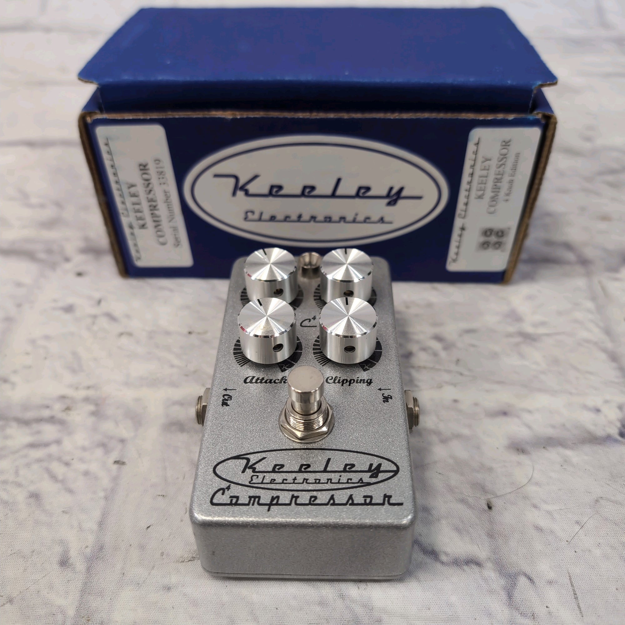 Keeley C4 4-Knob Compressor