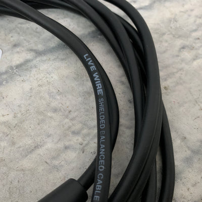 Livewire 1/4" TRS M to XLR M Cable Interconnect