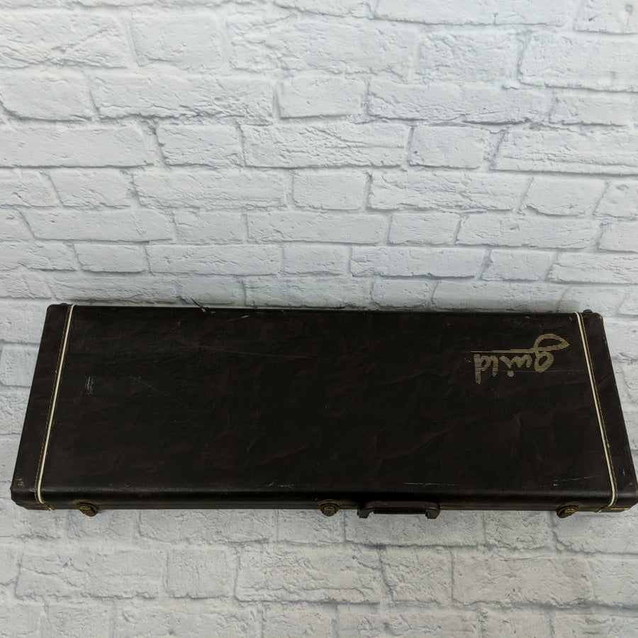 Vintage 1980s Guild Electric Guitar Hard Shell Case