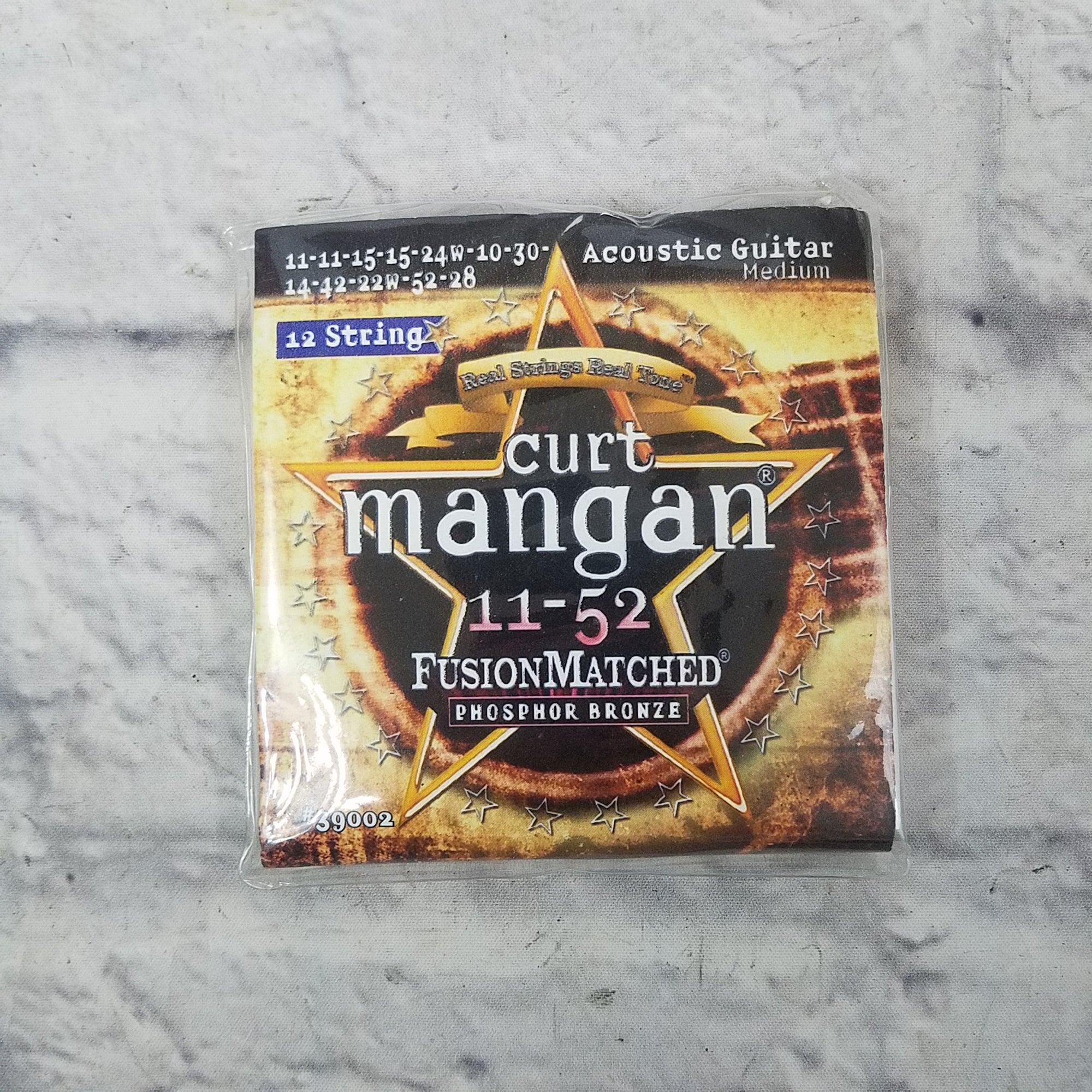 Curt Mangan 39002 12 String 11-52 Acoustic Strings