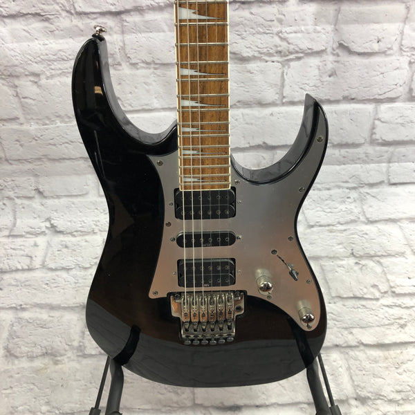 Ibanez RG 350 EX Black Electric Guitar - Evolution Music