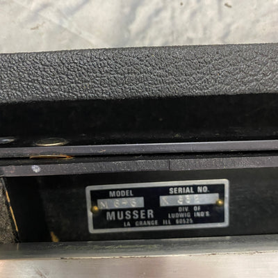 Musser M646 Complete Bell Set with Damper & Case