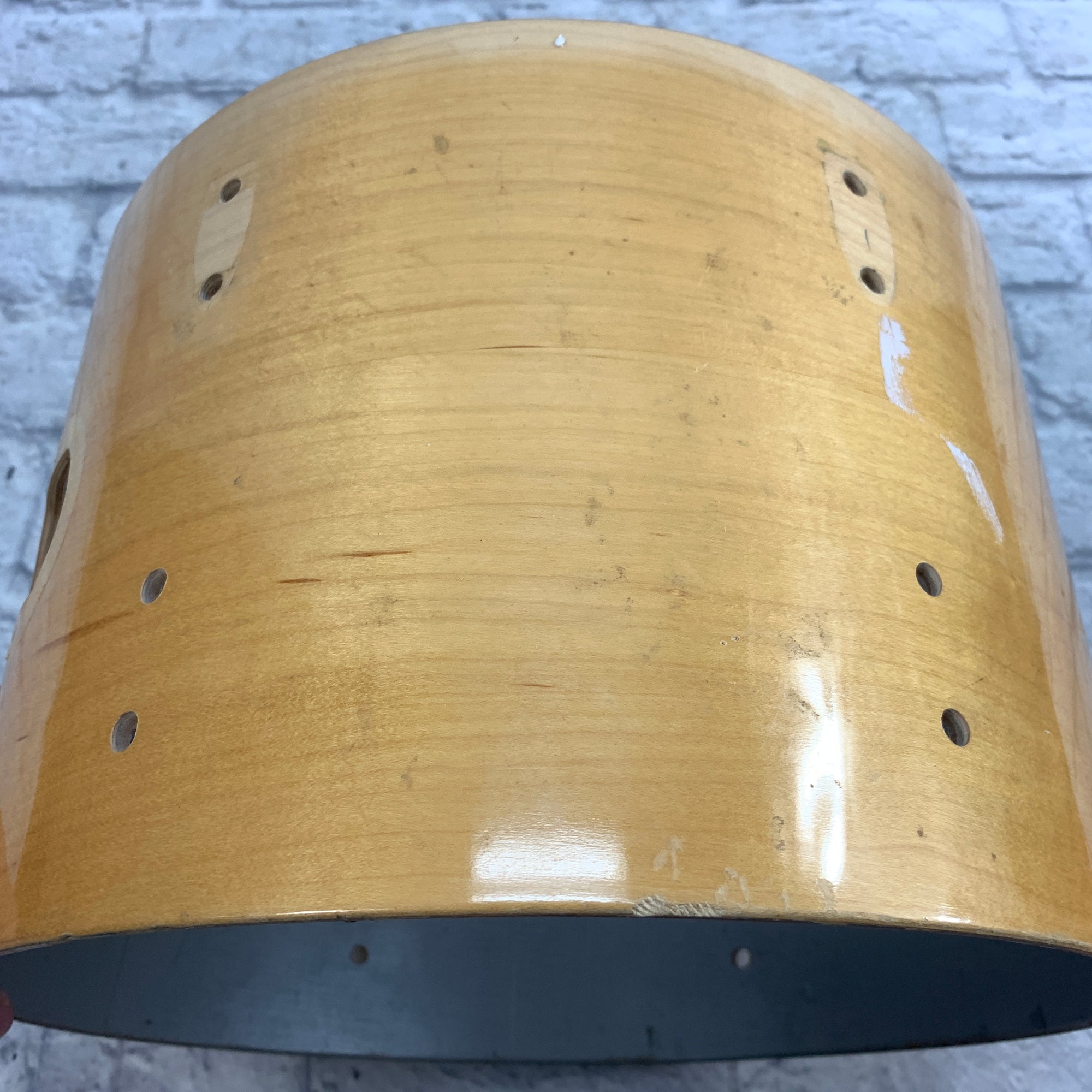 Vintage Gretsch 13 x 9 Tom Shell Stop Sign Badge