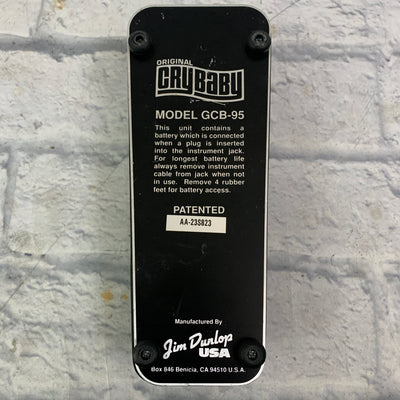 Dunlop Cry Baby Standard Wah Pedal