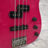 Ibanez Vintage RD707 Magenta 1980s Made in Japan 4 String Bass Guitar