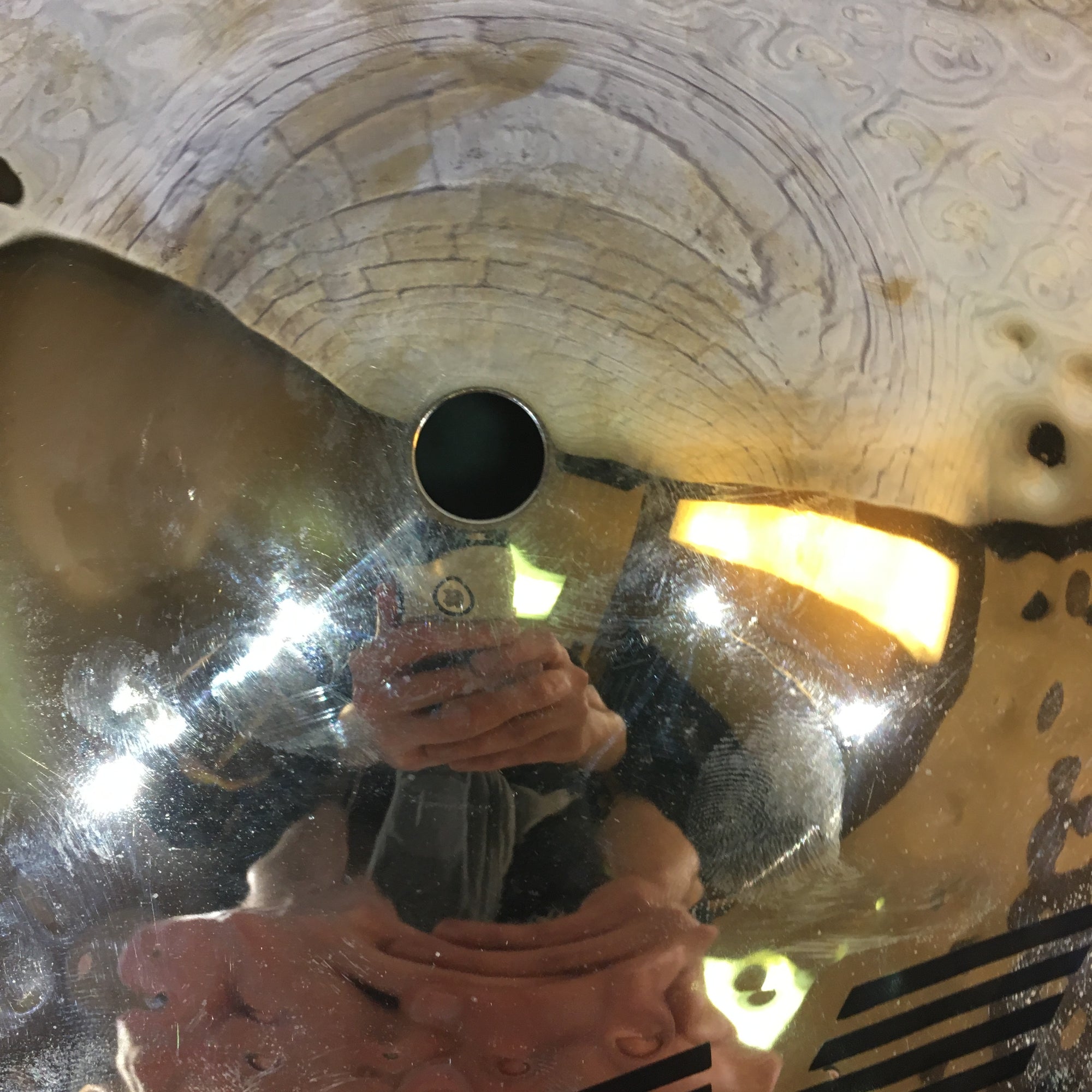 Zildjian 14.25in K Custom Hybrid Hi Hat Cymbal Pair