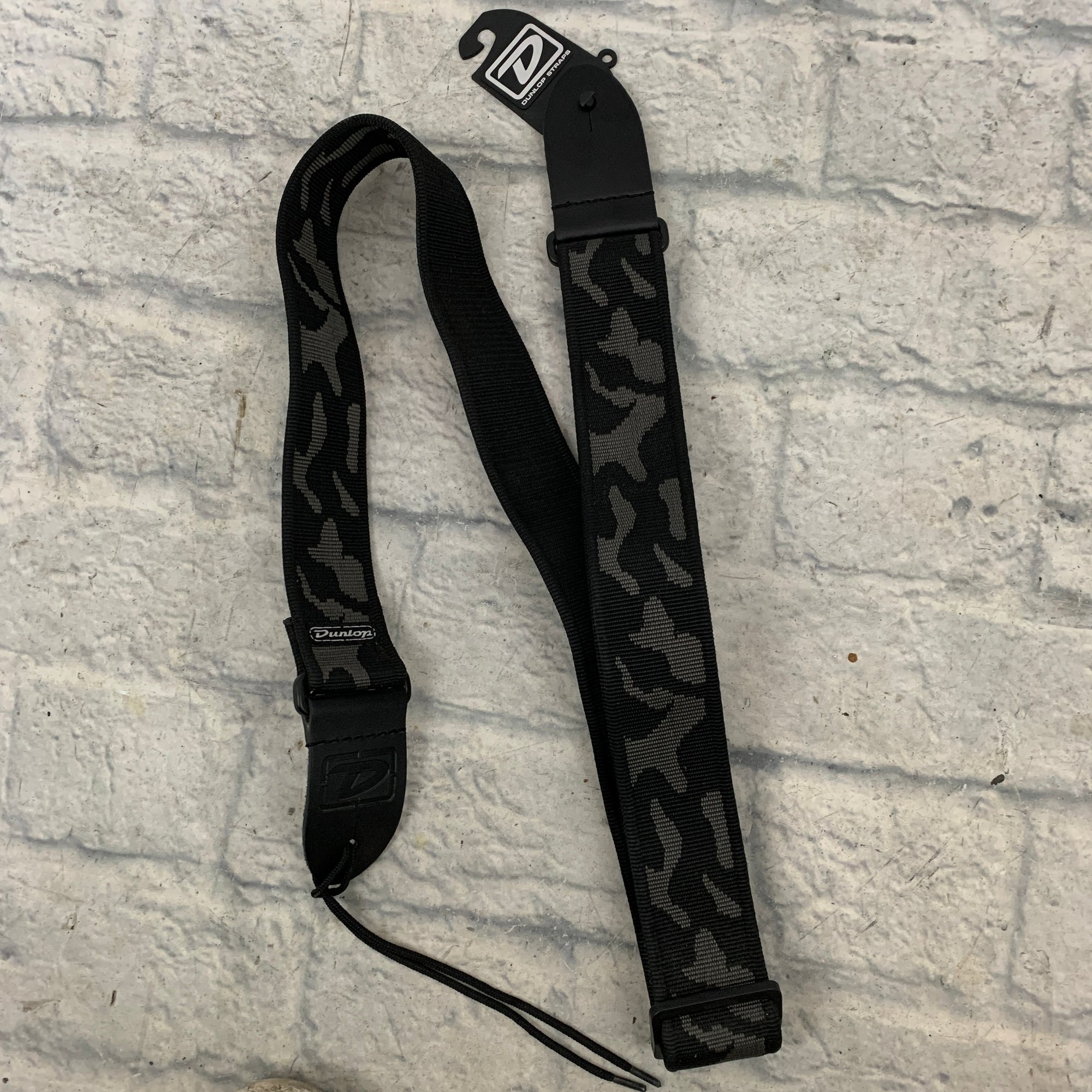 Dunlop D38-10GY "Grey Cammo EA" Camouflage Guitar Strap