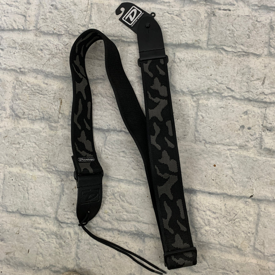 Dunlop D38-10GY "Grey Cammo EA" Camouflage Guitar Strap