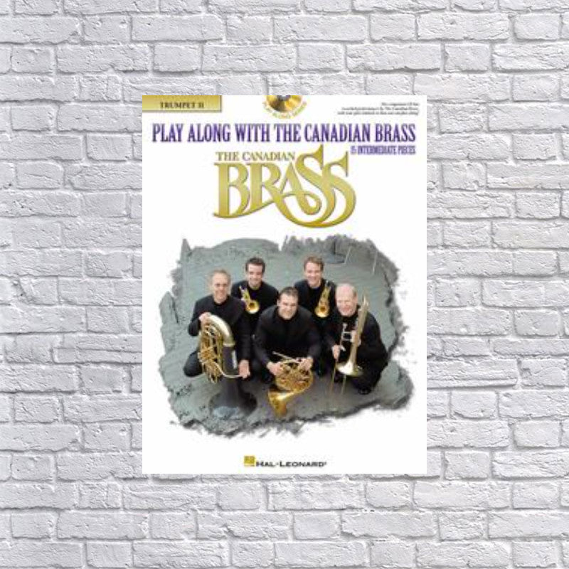 Play Along with the Canadian Brass - Trumpet 2 : Book/Online Audio (Paperback)