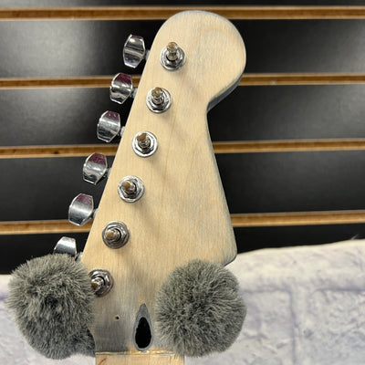 Unknown 21 Fret Maple Neck Charvel Heel Cut Locking Nut