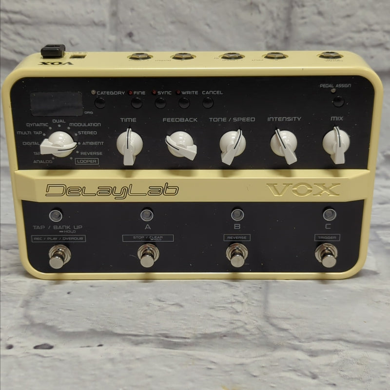 Vox DelayLab Effects Pedal Evolution Music