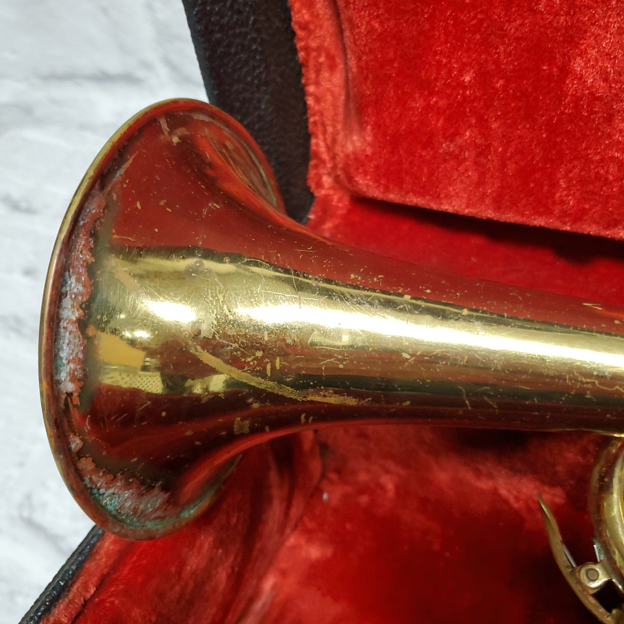 1960's Elkhorn by Getzen trumpet with case