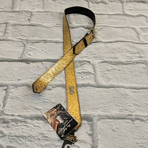 Levy's PM28HM Belt Buckle Gold Strap
