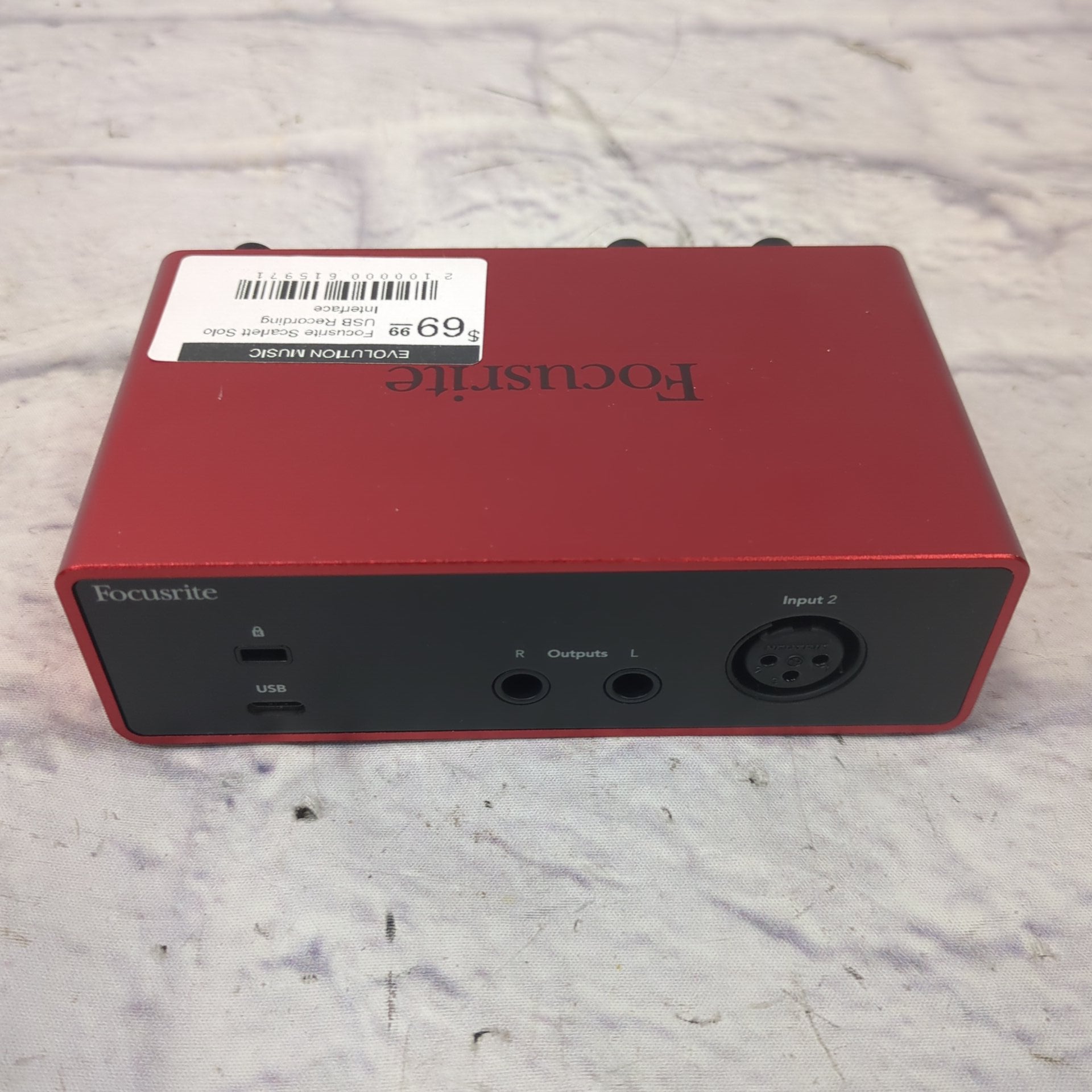 Focusrite Scarlett Solo USB Recording Interface