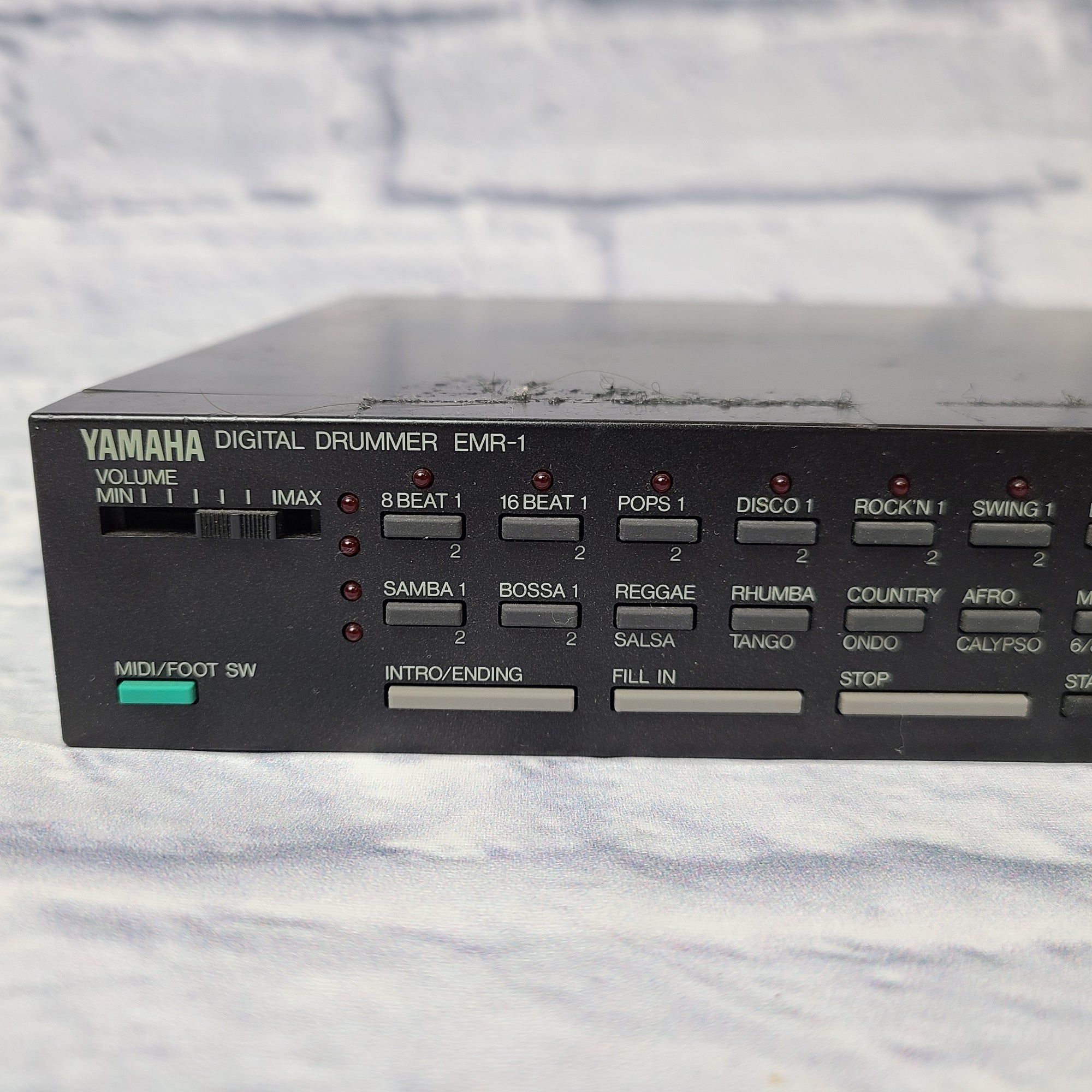 YAMAHA ヤマハ デジタルドラマー EMR-1 Used Yamaha EMR-1 DIGITAL DRUMMER Pro Sound Effect