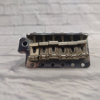 Unknown Stratocaster Tremolo Bridge with Saddles