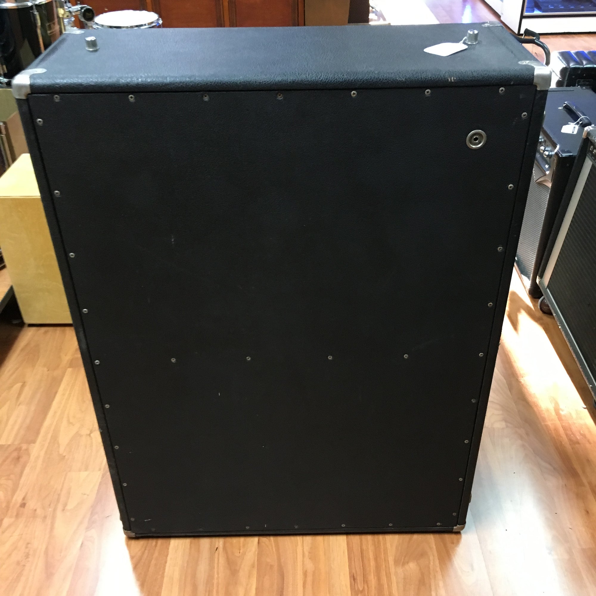 1968 Fender 2x12 Silver Face Drip Edge Cabinet w Jensens