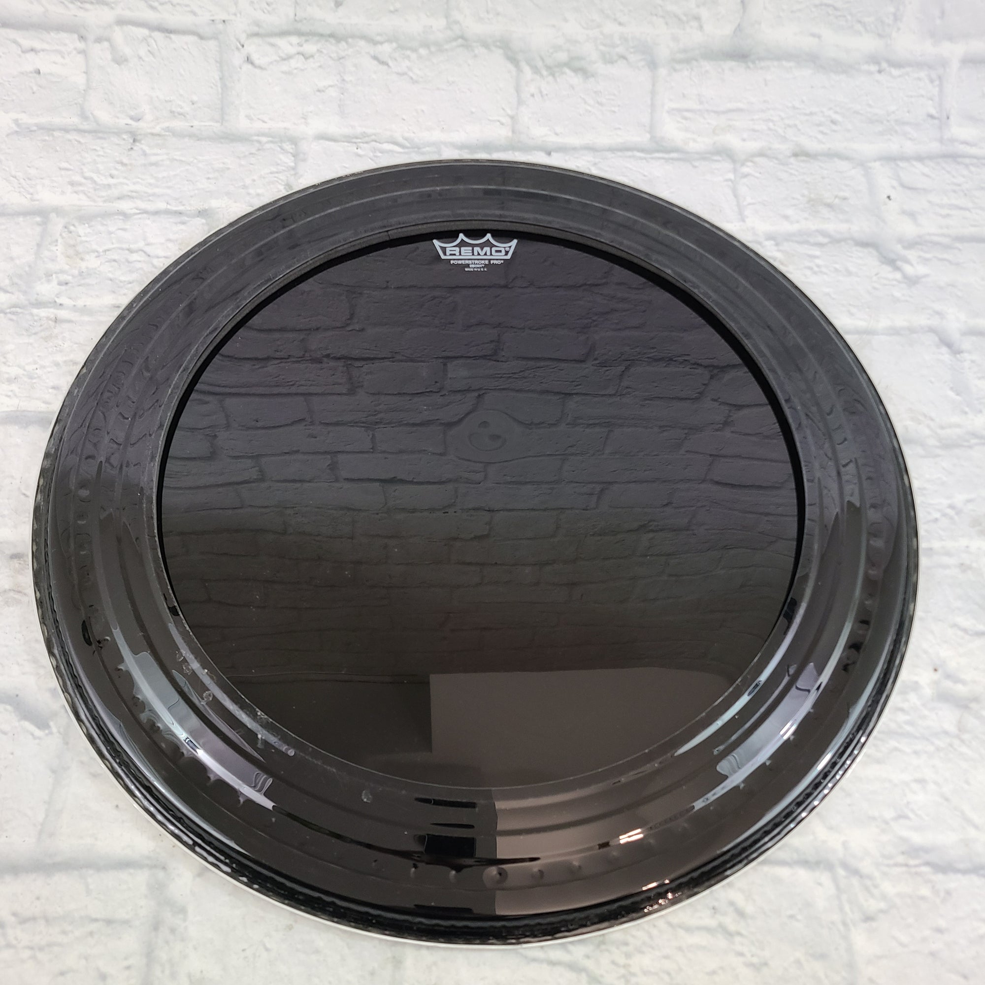 Remo 22" Powerstroke Pro Ebony Drum Head