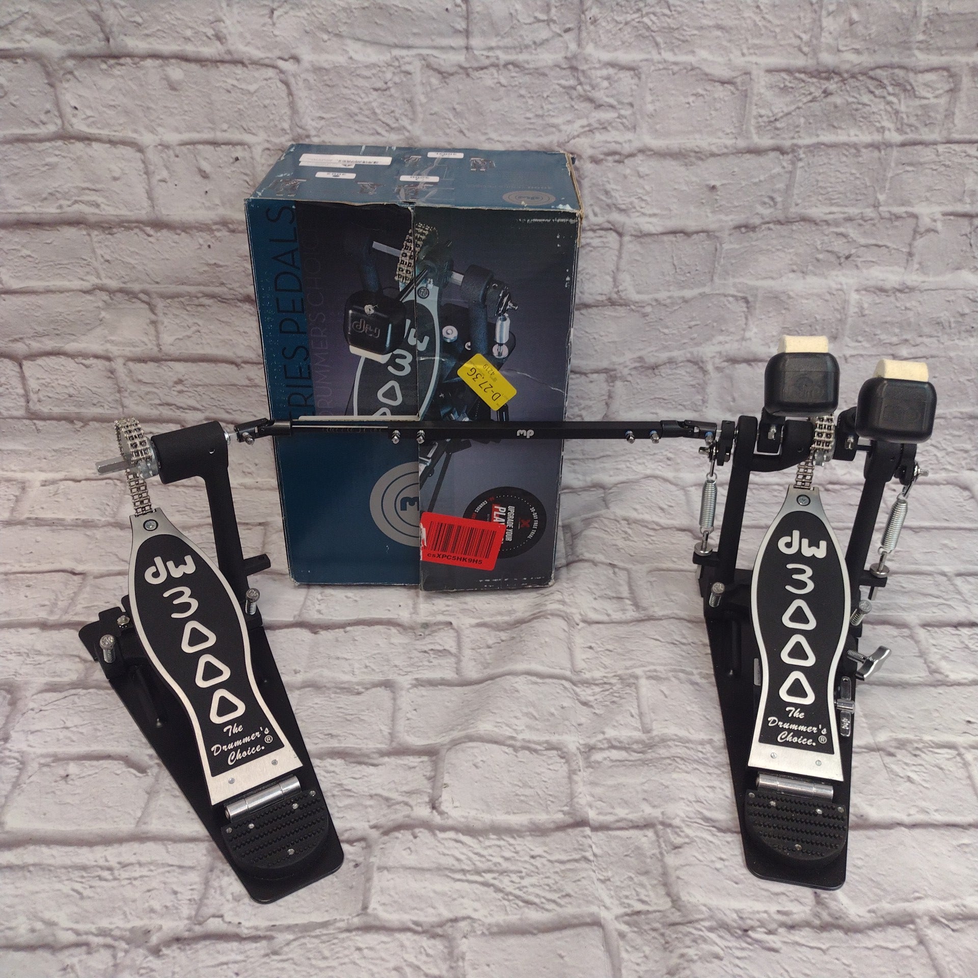 DW 3000 Double Kick Pedal
