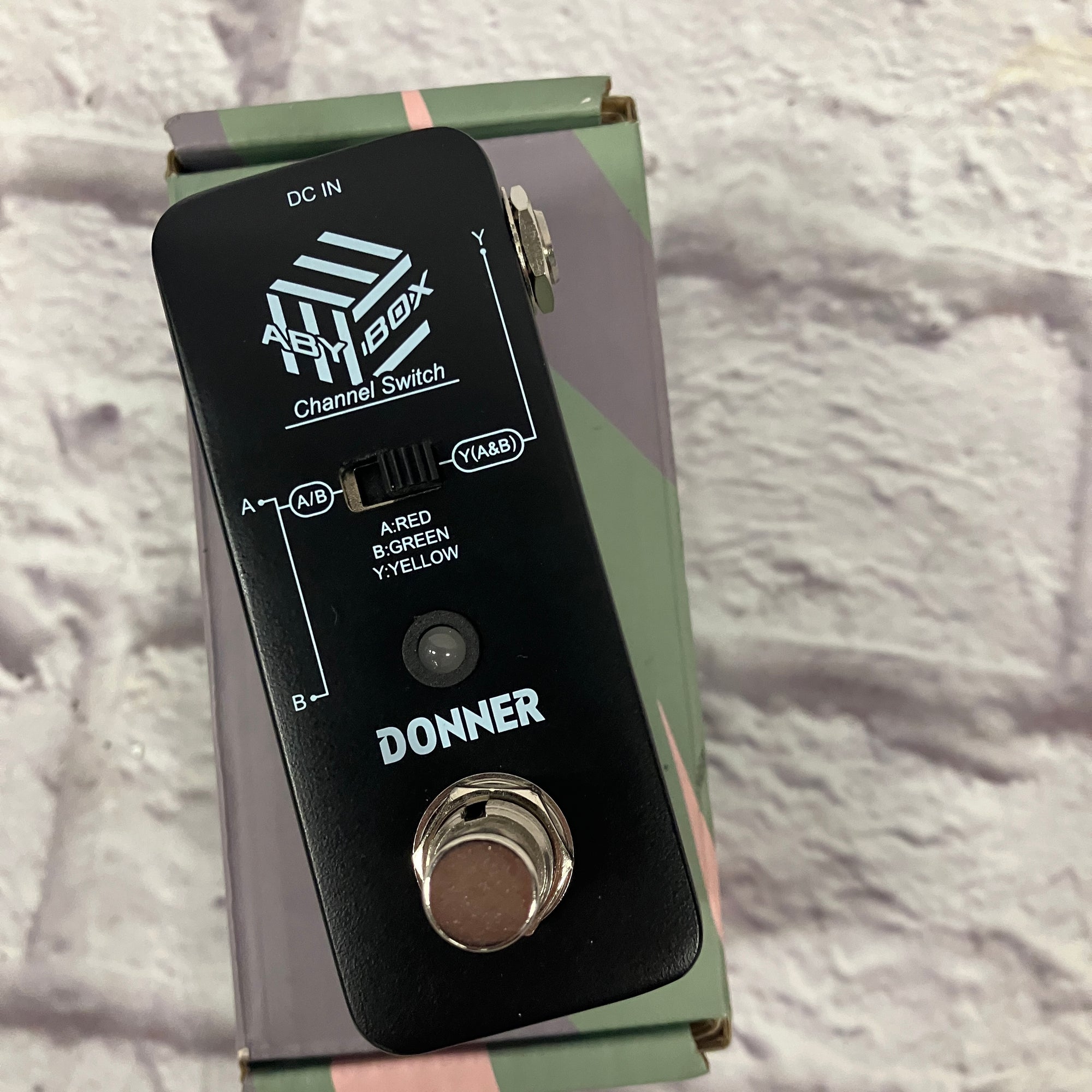 donner aby pedal Donner ABY Box Footswitch