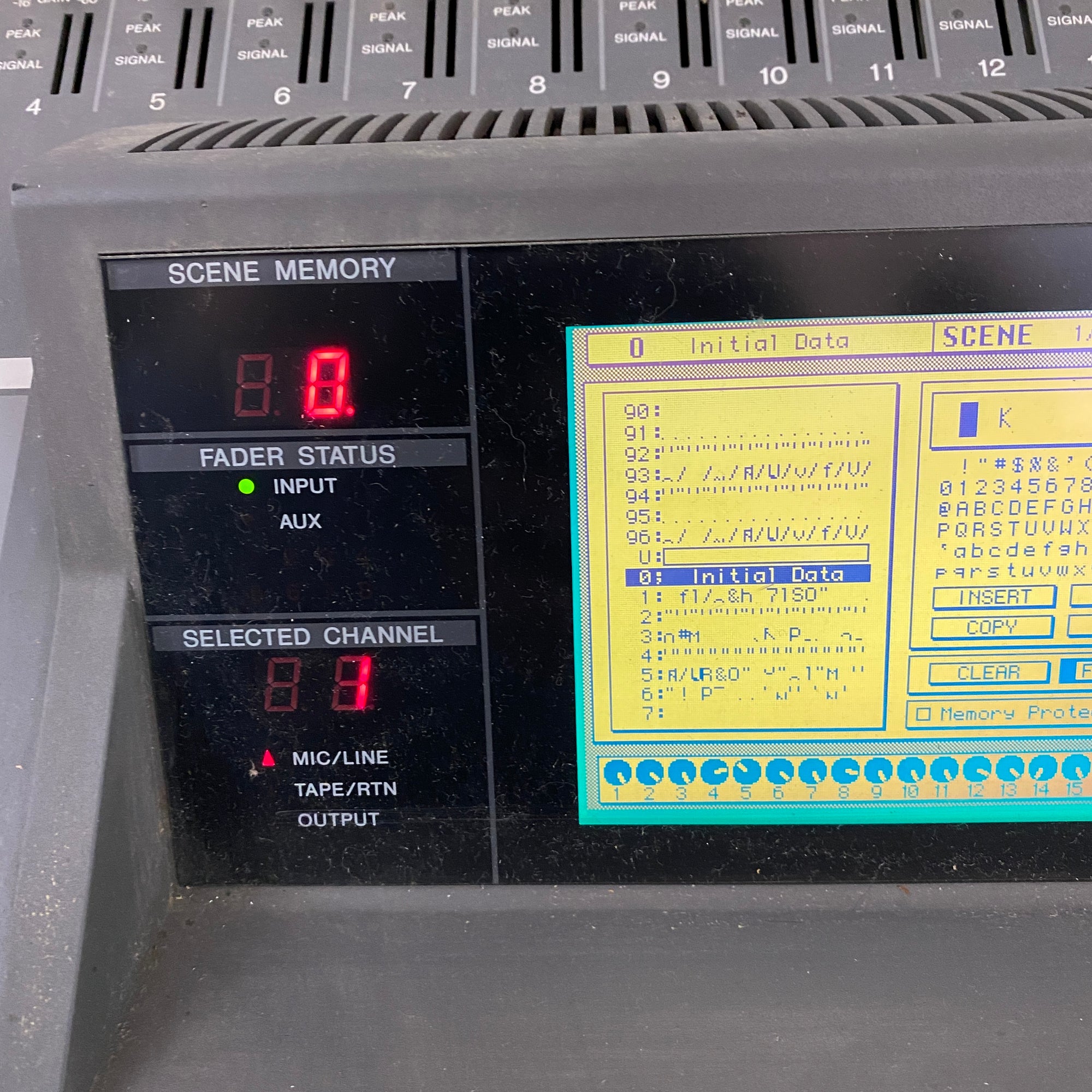 Yamaha O2R Digital Mixing Recording Console