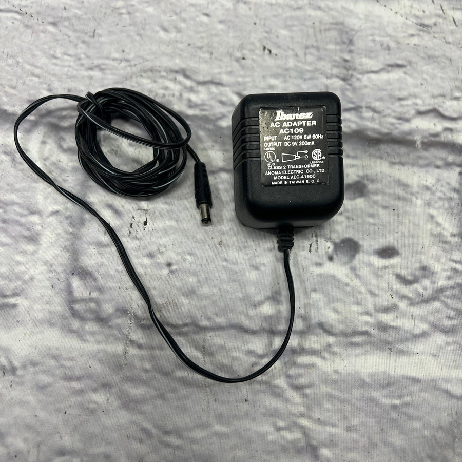 Ibanez AC109 9V DC 200mA OEM Power Supply