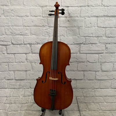 Vintage 1984 Suzuki 1/4 Size Student Cello Model 1900 AS IS MIJ