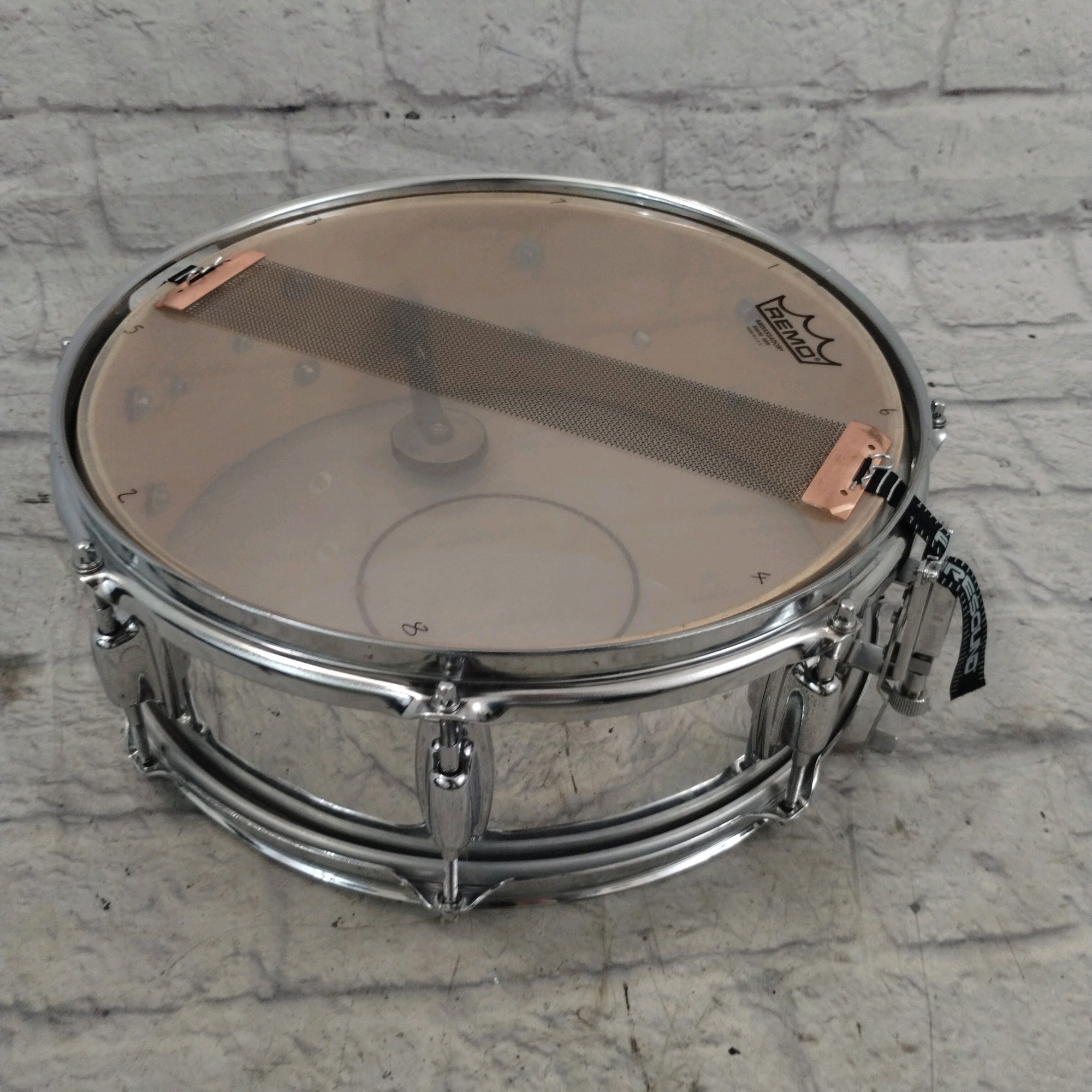 Ludwig LR717 Chrome over Wood Snare Drum