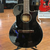 Ibanez AEG10NII-BK Black Nylon String Acoustic-Electric  Classical Guitar