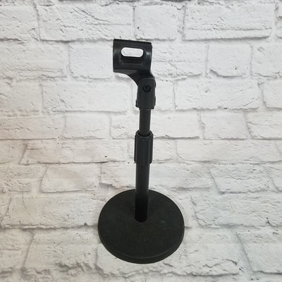 On-Stage DS7200B Adjustable Height Desktop Mic Stand (Black)