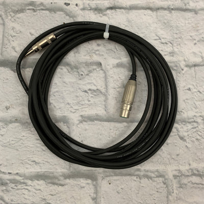 VTG Audio Low Noise 20' Balanced XLR to 1/4" Interconnect / Microphone Cable