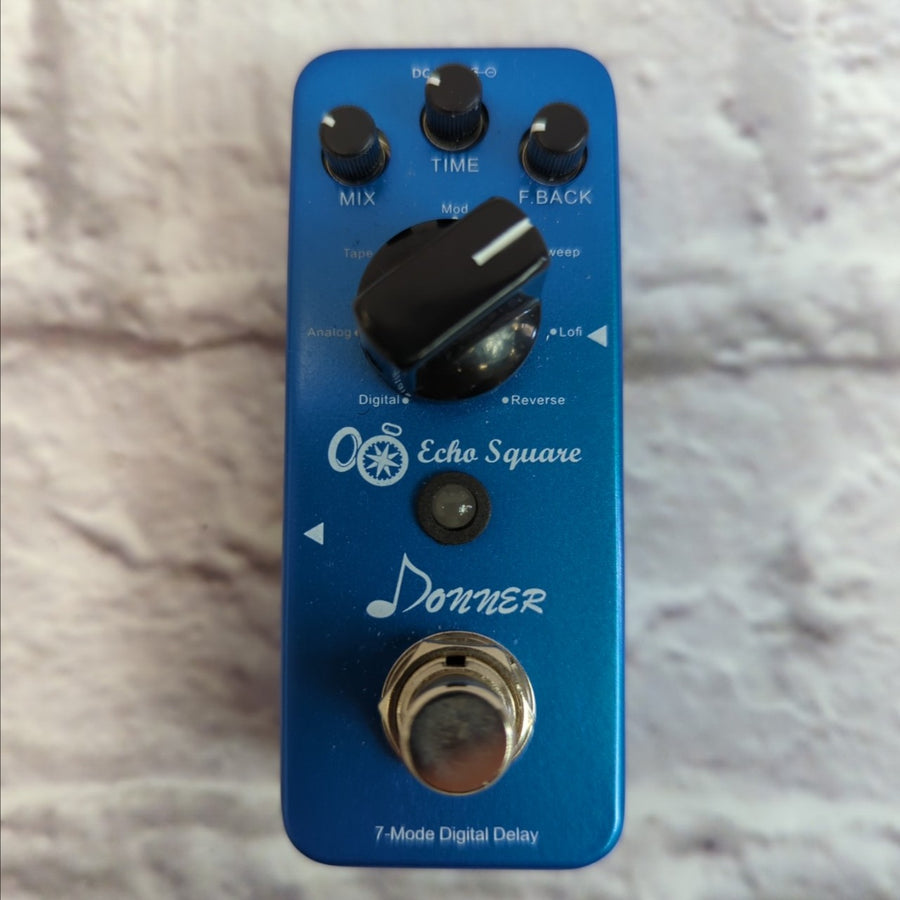 Donner Echo Square Mini Delay Pedal