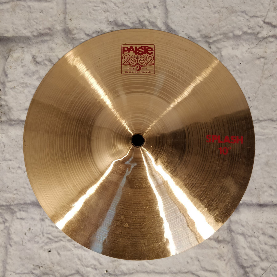 Paiste 2002 10 Inch Splash Cymbal
