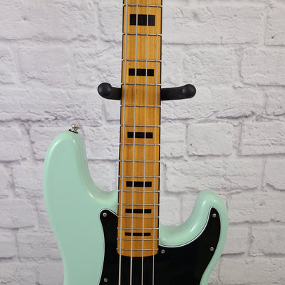 Squier Classic Vibe 70's P-Bass Mint Green 4 String Bass Guitar