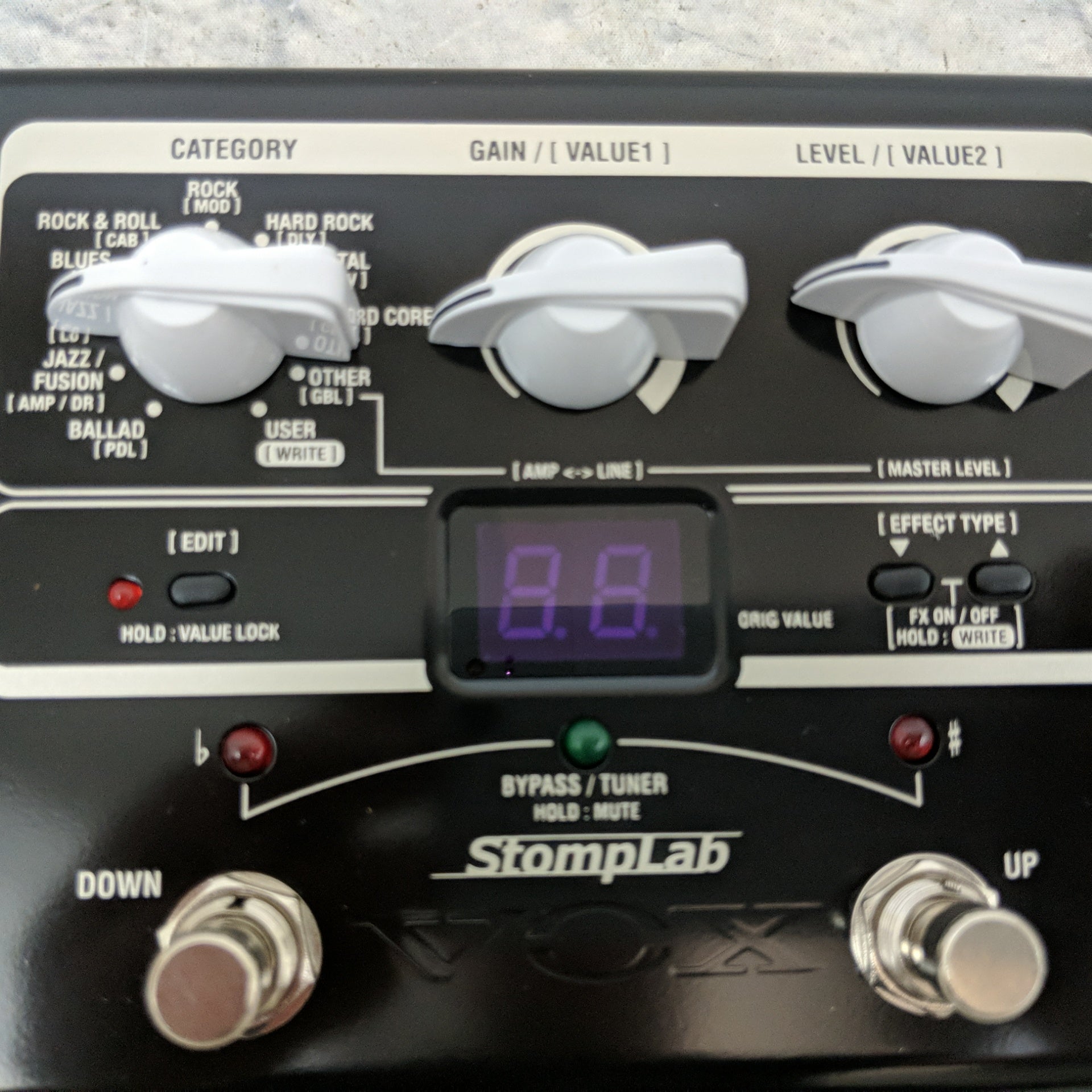 Vox Stomplab IG Modeling Guitar Effect Processor