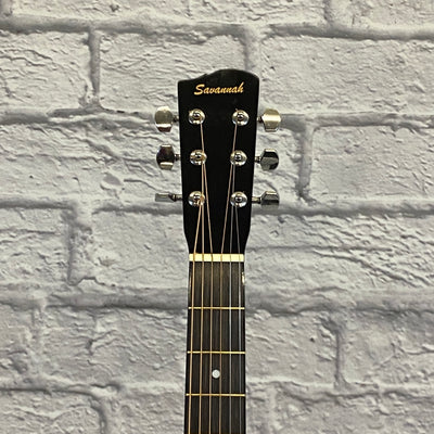 Savannah SGO-10E-BLK Acoustic Guitar