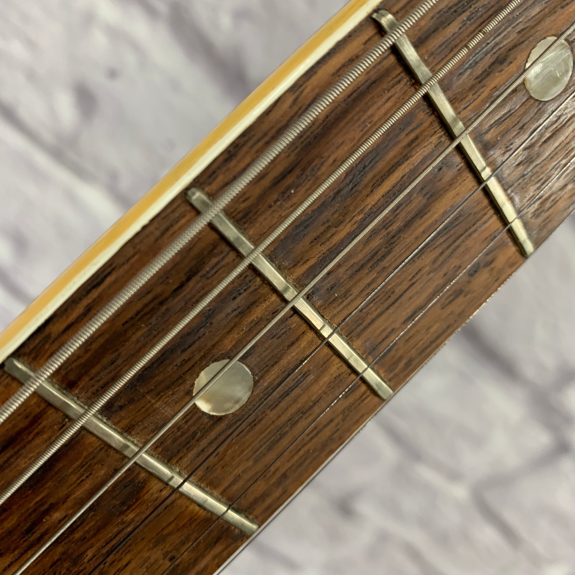 Vintage 1960s Japan Hollow Body Electric Guitar Sunburst | Project Guitar