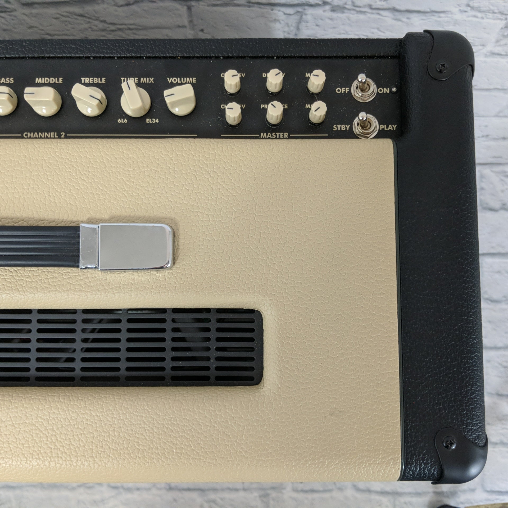 Egnater Renegade 410 4x10" 65W All-Tube Combo Amp Regular Black, Beige