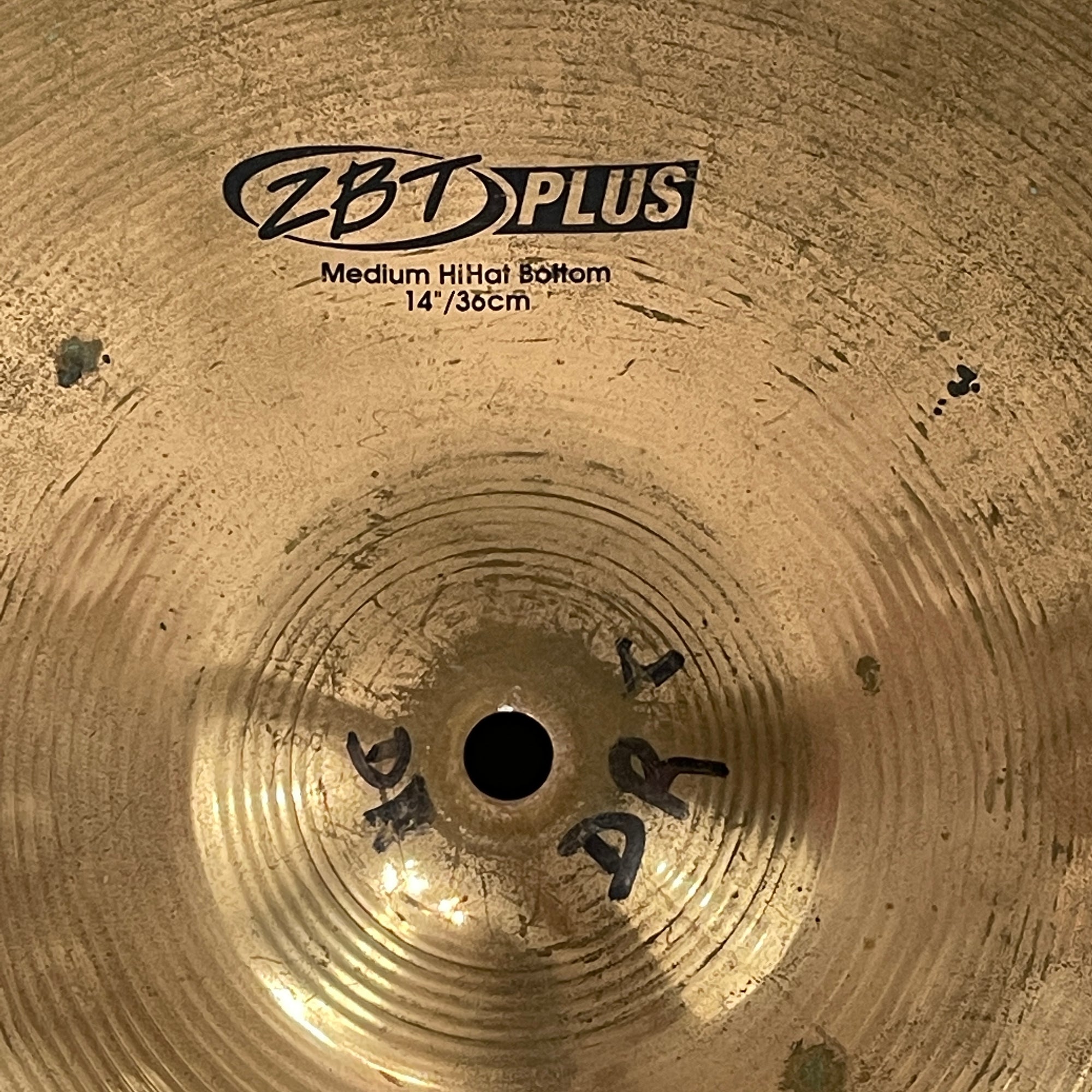 Zildjian ZBT Plus 14 Bottom Hi Hat Cymbal 1100g