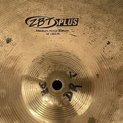 Zildjian ZBT Plus 14 Bottom Hi Hat Cymbal 1100g