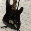 Squier II Stratocaster Neck w/ Unknown Electric Guitar Body AS IS