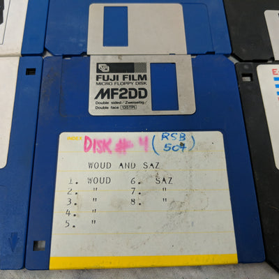 Korg & EMU Sound Library Floppy Disk Collection
