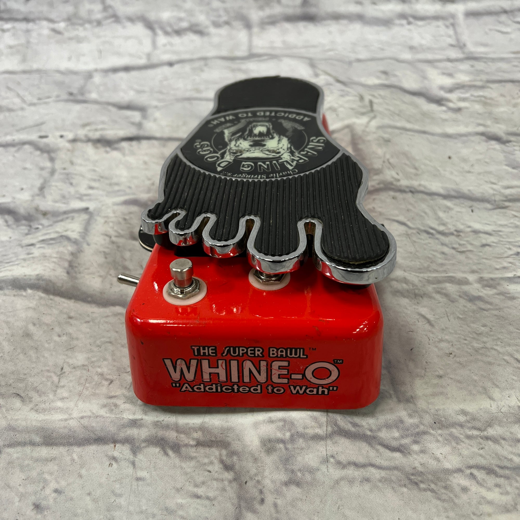 Snarling Dogs Superbawl Whine-O with TMHBS Wah Pedal