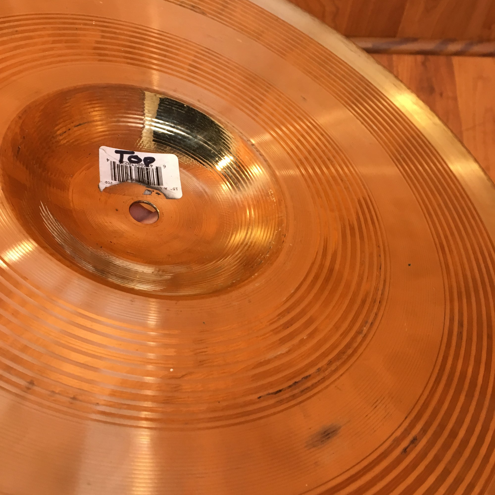 Zildjian 15In A Custom Rezo Hi-Hat Top Cymbal - Evolution Music