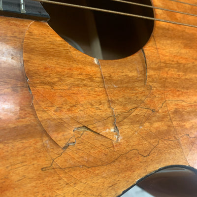 Luna Gypsy Spalt Acoustic Guitar AS IS