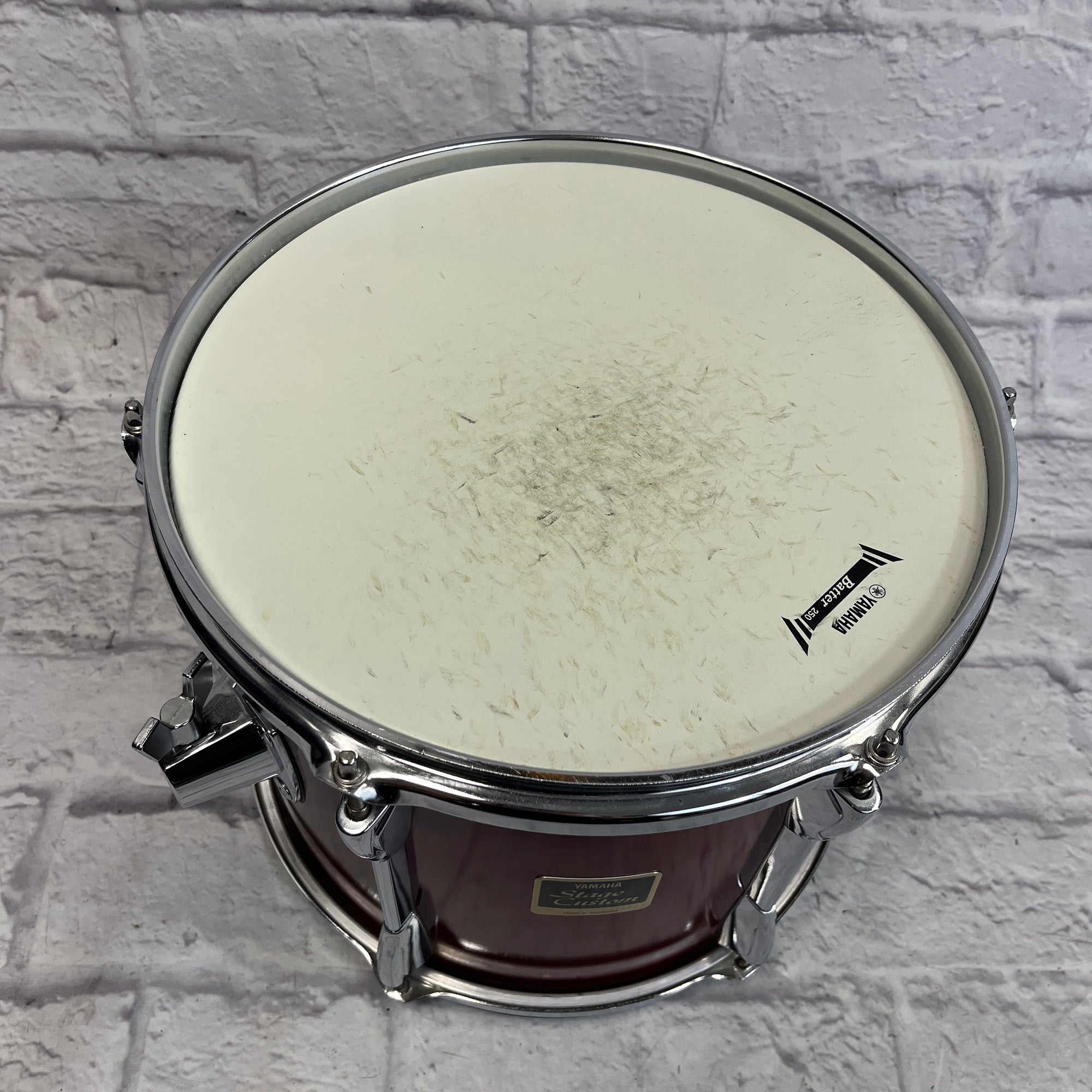 Yamaha Stage Custom 12x9" Rack Tom Cranberry Red